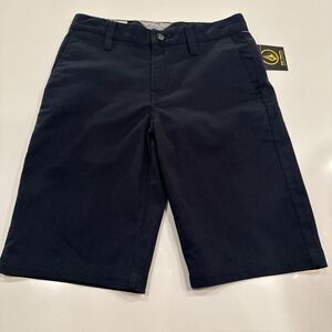 Volcom Freakin Big Boys Youth Size 25 (10) Regular Stretch Skater Shorts School